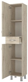 Fürdőszoba szekrény Selin 2 Doors 1 Drawer