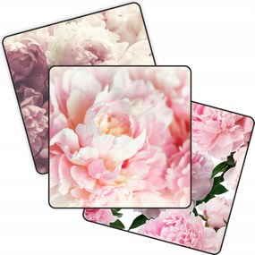 Prémium 3D fotótapéta Nappali Virágok Peonie Bazsarózsa Kollekció 392 x 260 cm