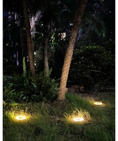 Immax 08496L-SADA 4xLED kültéri napelemes lámpa szenzorral 0,048W/2V IP68