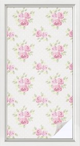 Öntapadós szélvédő furnér Adatvédelem Virágmintás 50x100