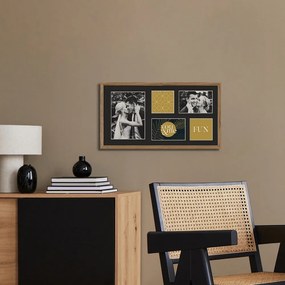 Képkeret 29x53 cm Kyoto Black – Styler