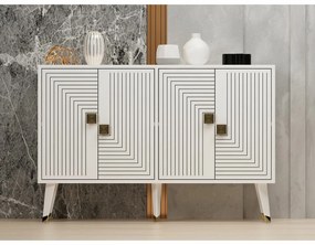 Ahart White and Gold szekrény