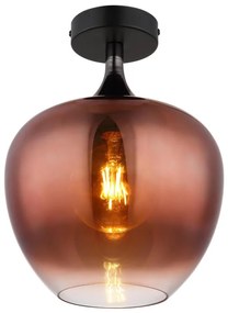 Globo 15548DG - Mennyezeti lámpa MAXY 1xE27/40W/230V réz
