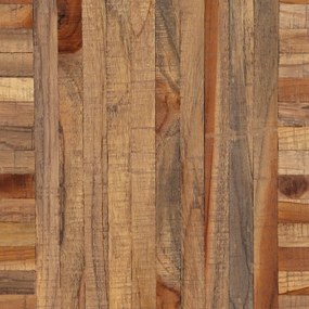 tömör újrahasznosított tíkfa TV-szekrény 110 x 30 x 39 cm