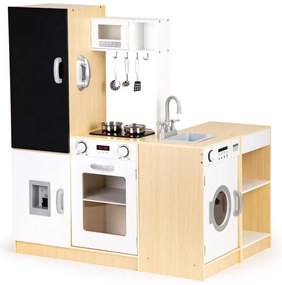 XXL fa gyerekkonyha led világítással