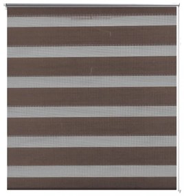 Zebra roló 117 x 175 cm Kávészínű
