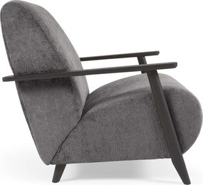 Szürke fotel Meghan - Kave Home