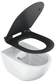 Ravak X01862 - WC-ülőke SoftClose VITA SLIM fekete