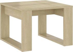 vidaXL sonoma tölgy színű szerelt fa kisasztal 50 x 50 x 35 cm