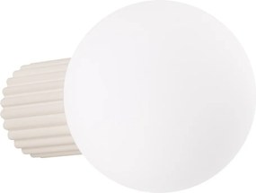 Krémszínű fali lámpa ø 12 cm Orbital – Sollux