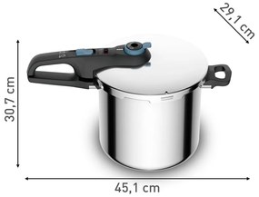 Rozsdamentes acél kukta 8 l Secure Trendy – Tefal