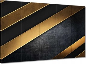 Vászonkép 100x70 Arany csíkok