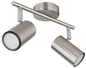 Globo 57914-2N - Spotlámpa ALLVI 2xGU10/25W/230V króm