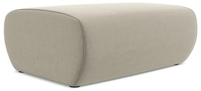 Bézs bársony lábtartó Kapua – Makamii