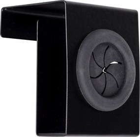 Konyhai Akasztó Rozsdamentes Acél 4X5X6CM Push Rendszer Antracit