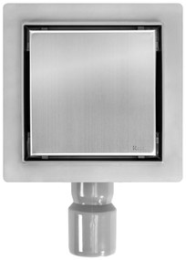 Zuhanylefolyó REA NEO 150x150 Nickel Brush