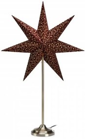 Markslöjd 705313 - Karácsonyi dekoráció BAROQUE 1xE14/25W/230V 65 cm Burgundi