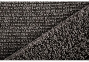 Luca szürke pamut fürdőszobaszőnyeg, 60 x 60 cm - Tiseco Home Studio