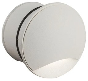 VIOKEF-4261900 ITHAKI Fehér Színű Kültéri Falba Építhető Lámpa LED 3W IP65