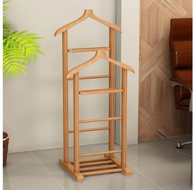 BIBI álló fogas, barna