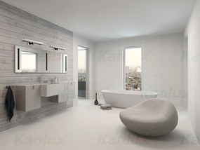 KANLUX 26681 ASTEN Króm színű Fürdőszobai tükörmegvilágító lámpa LED 12W IP20