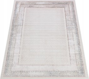 Komo Szőnyeg 160x230 Stílusos Modern fényes krém bézs w11