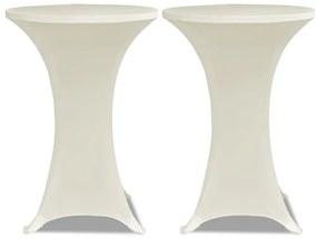 Állandó Asztali Burkolat Ø870 Krém Nyujtható 2 db