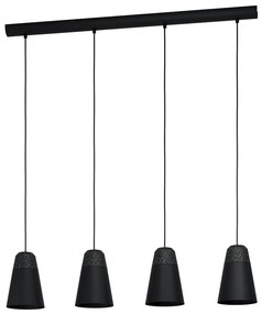 Eglo 99545 - Csillár zsinóron CANTERRAS 4xE27/40W/230V