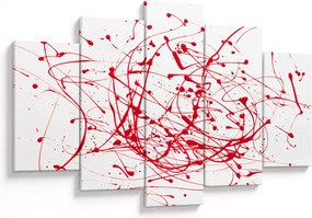 Csöpögő kép (150x105 cm)