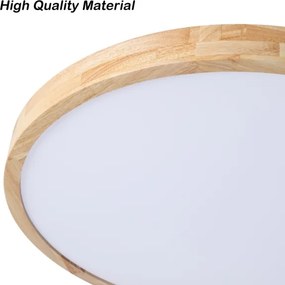 Brilagi - LED dimmelhető lámpatest WOODLINE LED/72W/230V 3000-6000K tölgy átm. 60 cm +távirányító