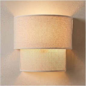 Brilagi - LED fali lámpa BOHO ECO 1xE27/10W/230V krémszínű