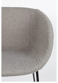 Feston 2 db szürke bárszék, ülésszélesség 65 cm - Zuiver