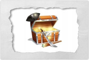 Poszterek 60x40 Kalóz kincse gyerekeknek