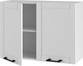 Konyhaszekrény felső 80-as Keret fehér matt szett