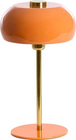 Narancssárga asztali lámpa fém búrával (magasság 40 cm) Surin – Light &amp; Living