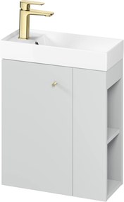 Cersanit Larga szekrény 49.2x21.5x55.1 cm Függesztett, mosdó alatti szürke S932-066-DSM