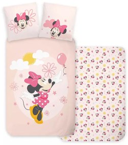 Disney Minnie Fly gyerek, ovis ágyneműhuzat 100×135 cm, 40×60 cm