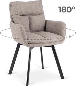 CORTADO forgószék, barna