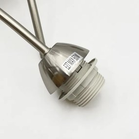 Felületre szerelhető csillár DONNA 5xE27/60W/230V nikkel
