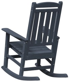 Kerti Hintaszék 2 db Tengerészkék 70x92x107.5 cm HDPE
