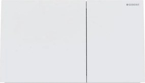 Geberit 115.622.JT.1 - Sigma70 nyomólap 25 x 14,6 cm, matt fehér