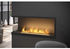 InFire - Sarok BIO kandalló 110x45 cm 3kW fekete