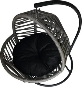 Hintafotel macskáknak, szürke 45x45x70 cm