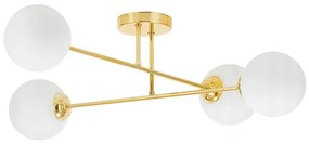 MAXLED Csillár 4xE27/35W/230V átm. 70 cm arany MX0250