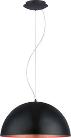 EGLO 94938 GAETANO Modern Függesztett Lámpa Fekete, Réz E27 IP20