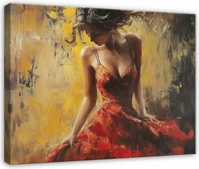 Vászonkép Női Művészet Pop Art Hálószoba Nappali Konyha Vászon 40x30