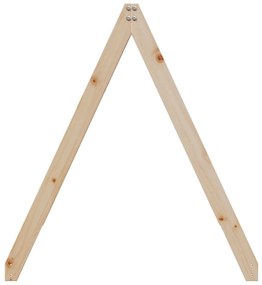 tömör fenyőfa gyerekágytető 209 x 95,5 x 88 cm