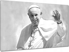 Vászonkép 90x60 Ferenc pápa