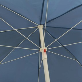 kék strandnapernyő 240 cm