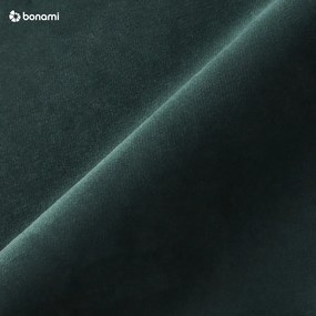 Bon sötétzöld bársony fotel - White Label